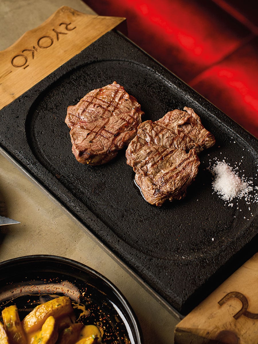 Steak grill